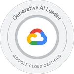 Google Cloud Certified Generative AI Leader badge